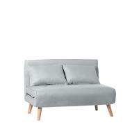 SCHLAFSOFA Noa Blau 121 cm x 83 cm - Blau, Textil (121/83/90cm) - Klast Home