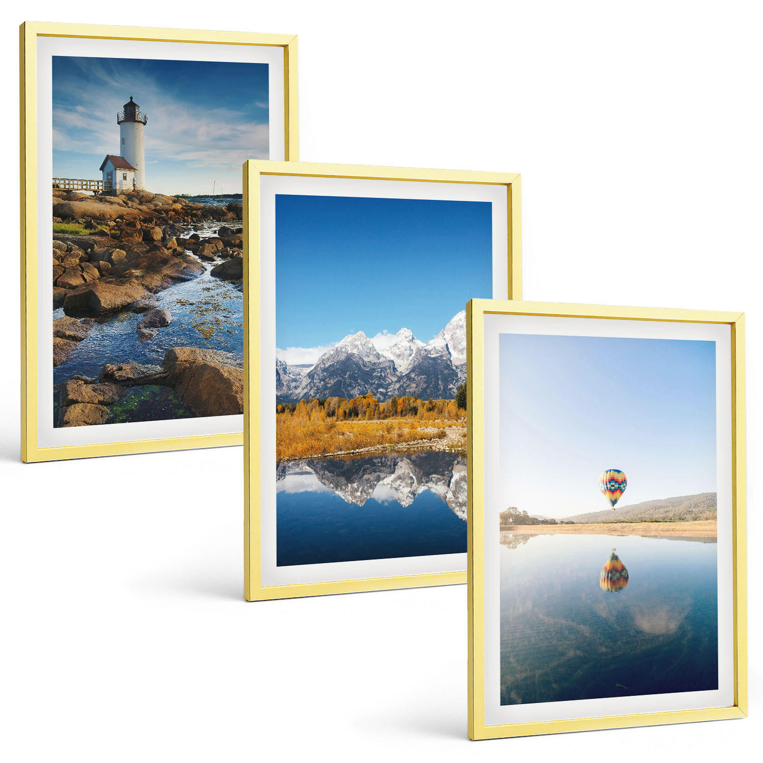 Tulup Bilder Gold 40x60 cm