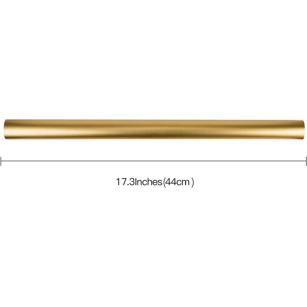 GESCHENKPAPIER Gold Matt 44 cm x 10 m - Goldfarben, Papier (4/44/4cm)