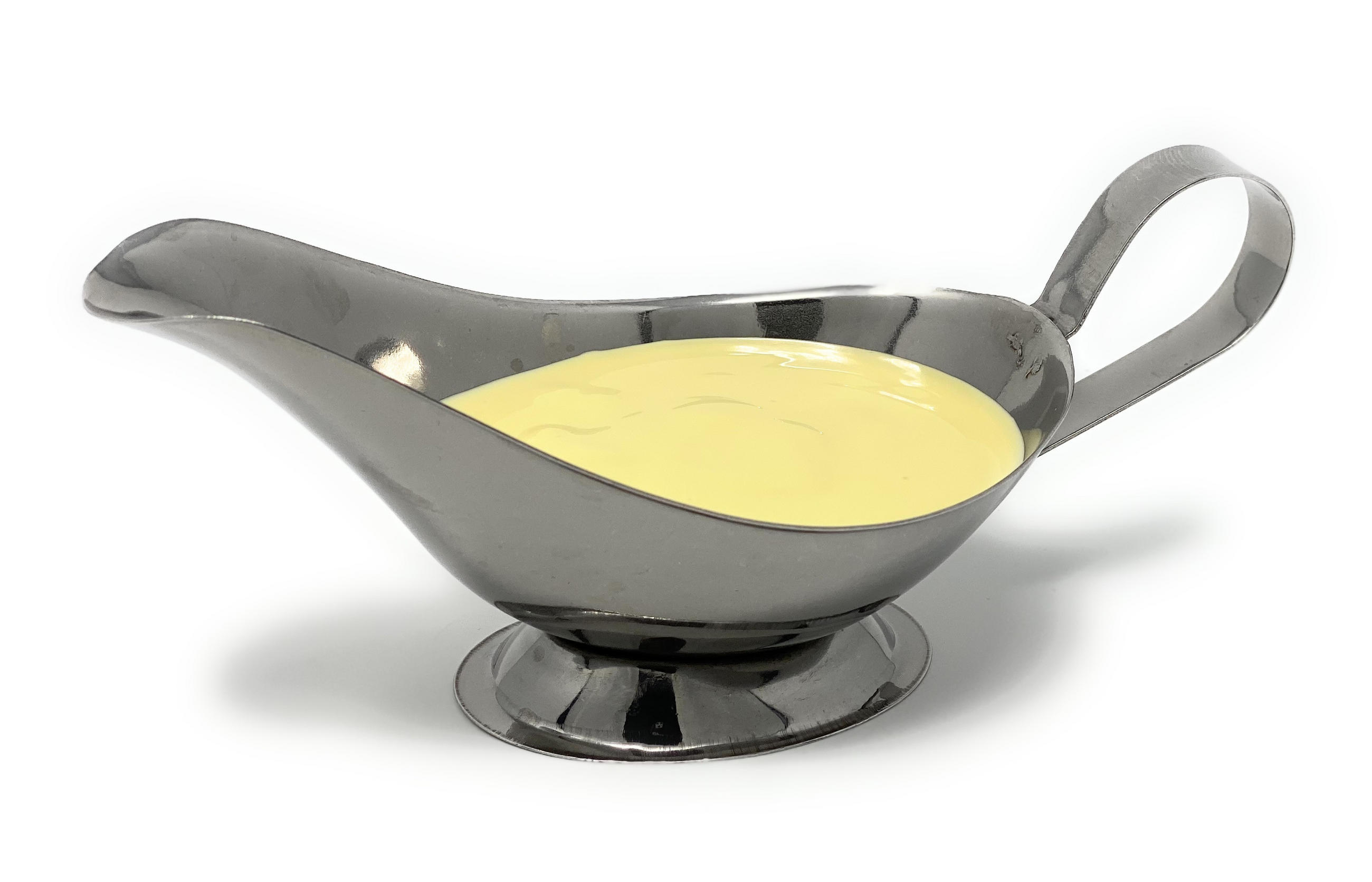 SAUCIERE Edelstahl Rostfrei 100 ml Soßenbehälter - Grau, Metall (7.5/17/7cm) - DanDiBo