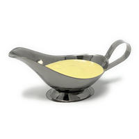 SAUCIERE Edelstahl Rostfrei 100 ml Soßenbehälter - Grau, Metall (7.5/17/7cm) - DanDiBo