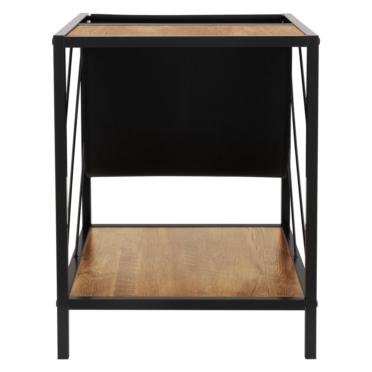 BEISTELLTISCH - Braun, Metall (43/48/54cm) - ML-DESIGN