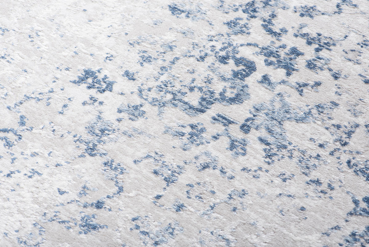 TEPPICH SKY Blau Grau 140/200 cm - Blau, Textil (140/200cm) - Tapiso