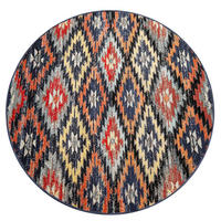 OUTDOORTEPPICH 160/160 cm Artigo 405 - Multicolor, Textil (160/160cm) - Paco Home