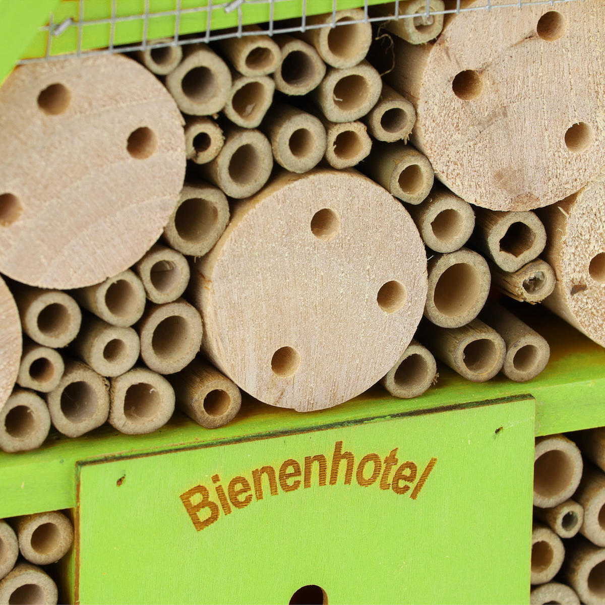 BIENENHOTEL - Multicolor, Holz (29/38/9cm) - Relaxdays