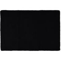 BADTEPPICHE SQUARE SCHWARZ - 15 - Schwarz, Textil (70/120cm) - Rhomtuft