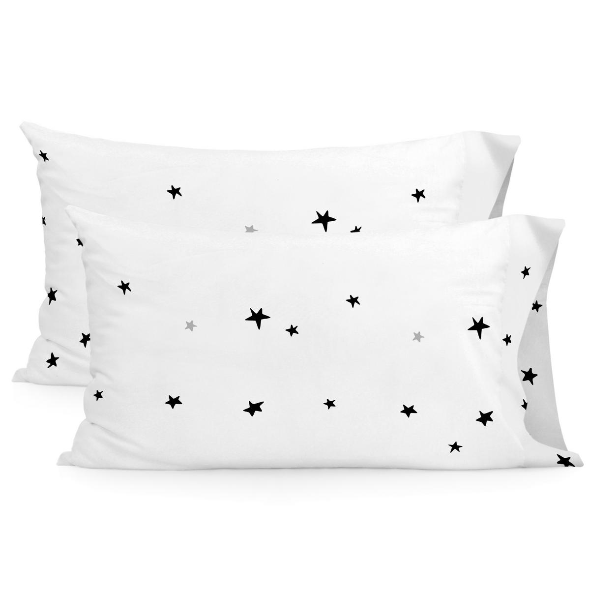 KISSENBEZUG constellation 50x75 cm (x2) mehrfarbig - Multicolor, Textil (50/75cm) - Happy Friday