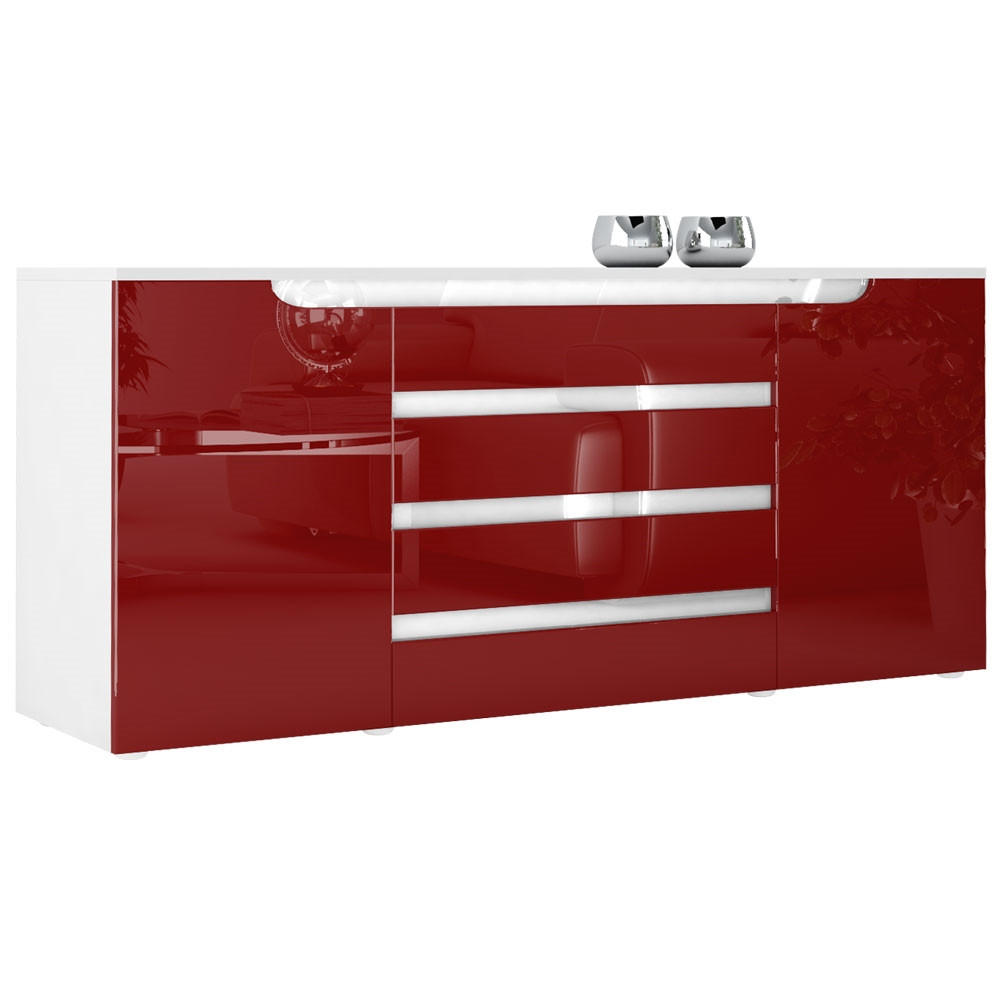 Vladon Sideboard Bordeaux 166x72x35 cm