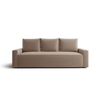 SOFA mit Schlaffunktion SAVIO Poso 02 - Cappuccino, Textil (232/90/90cm) - Bedante