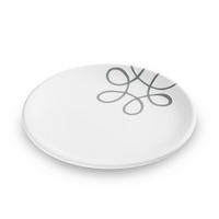 TELLER Geflammt Gourmet - Weiß, Keramik (29cm) - Gmundner Keramik