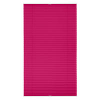 PLISSEE KLEMMFIX, OHNE BOHREN, VERSPANNT - Pink, Kunststoff (45/130cm) - Lichtblick Original
