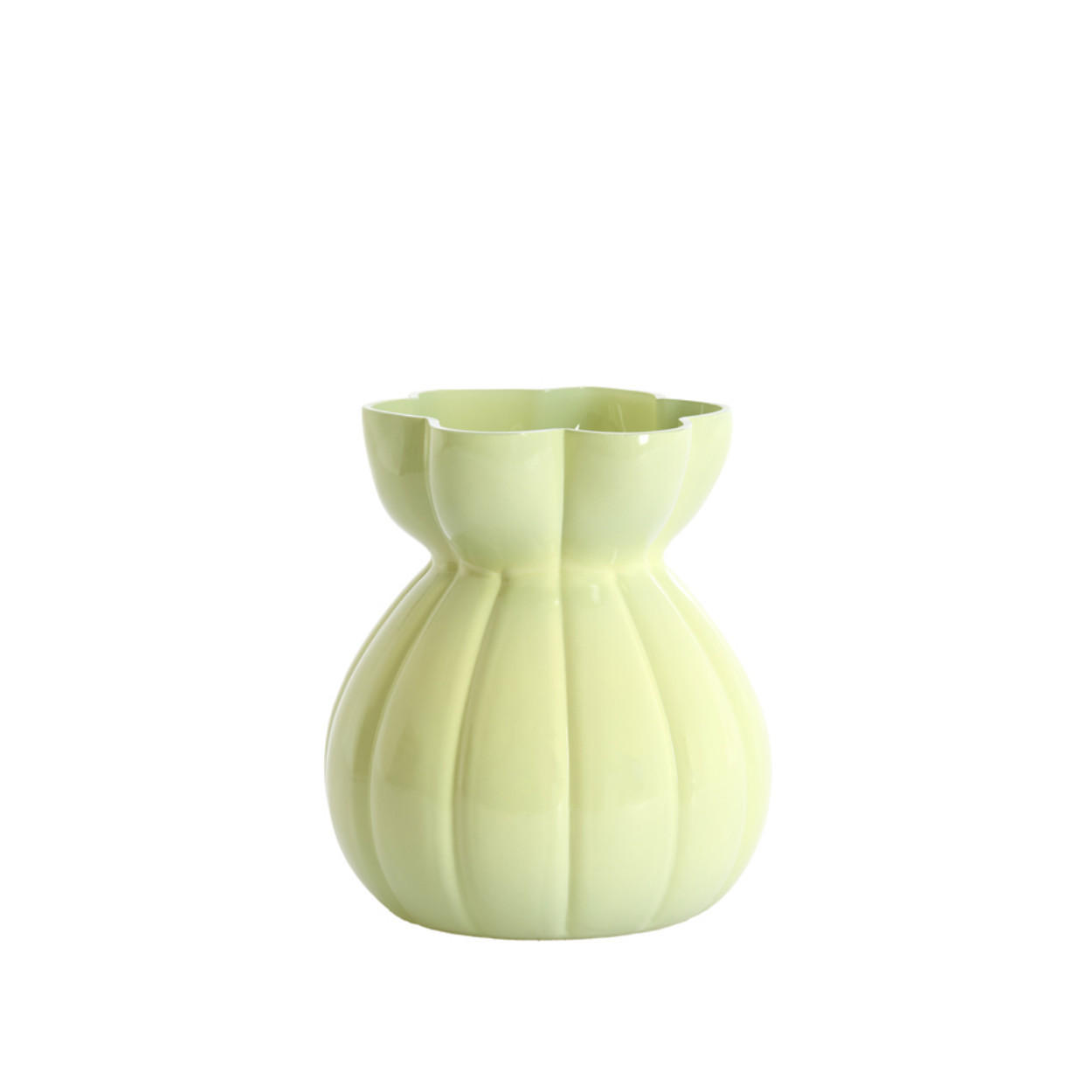 Light & Living Vase Grün 19 cm