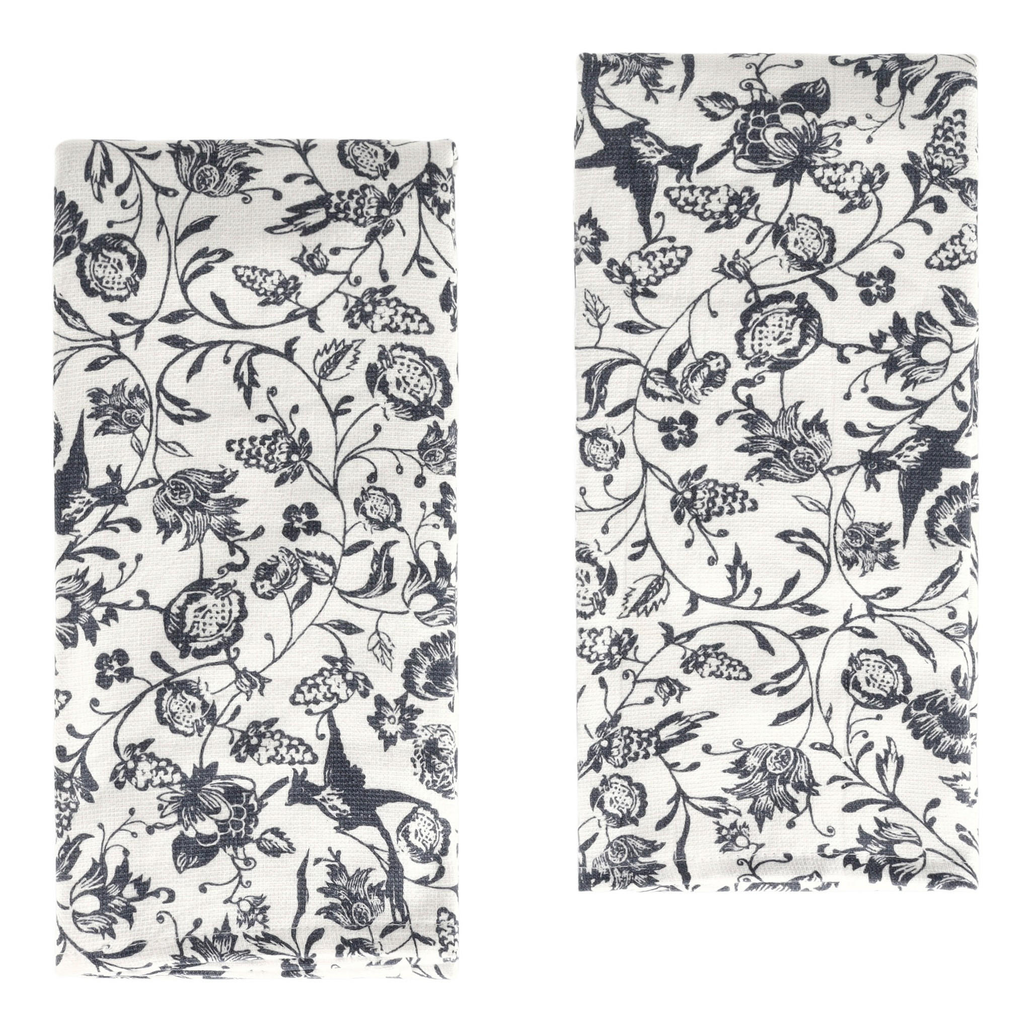 KÜCHENHANDTUCH-SET Fylla - Dunkelblau, Textil (40/60cm) - home&you