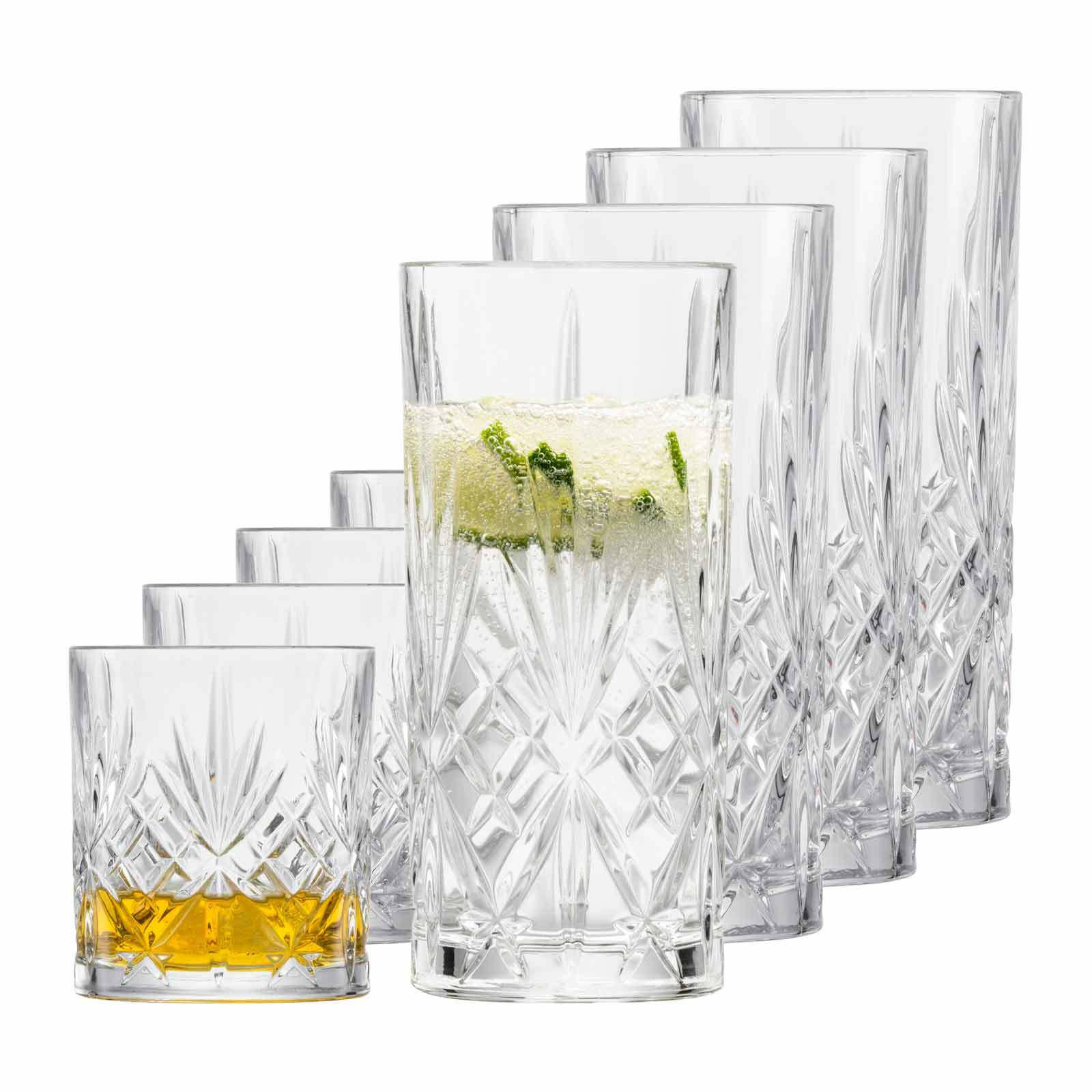 BARGLÄSERSET Show transparent 8er Set - Transparent, Glas (0.001L) - Schott Zwiesel