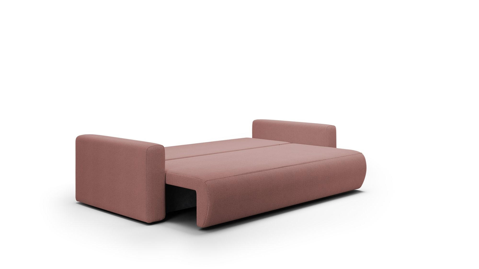 Thumbnail - Fun Möbel Sofa, Rosa, Textil, 238x85x103 cm, Wohnzimmer, Sofas & Couches, Schlafsofas