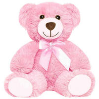 PLÜSCHTIER Teddybär 13.5 Zoll Rosa 1-teiliges Set - Rosa, Textil (25/35cm)