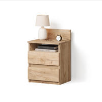 NACHTTISCH Roya, Goldkraft Eiche, 39.6 x 59.1 cm - Honigeiche, Holzwerkstoff (39.6/59.1/32.3cm) - Livinity®