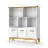 SPIELZEUGSCHRANK Malia Weiß 98.4 x 113.4 cm - Weiß, Holzwerkstoff (98.4/113.4/32.6cm) - VitaliSpa