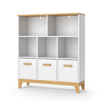 SPIELZEUGSCHRANK Malia Weiß 98.4 x 113.4 cm - Weiß, Holzwerkstoff (98.4/113.4/32.6cm) - VitaliSpa