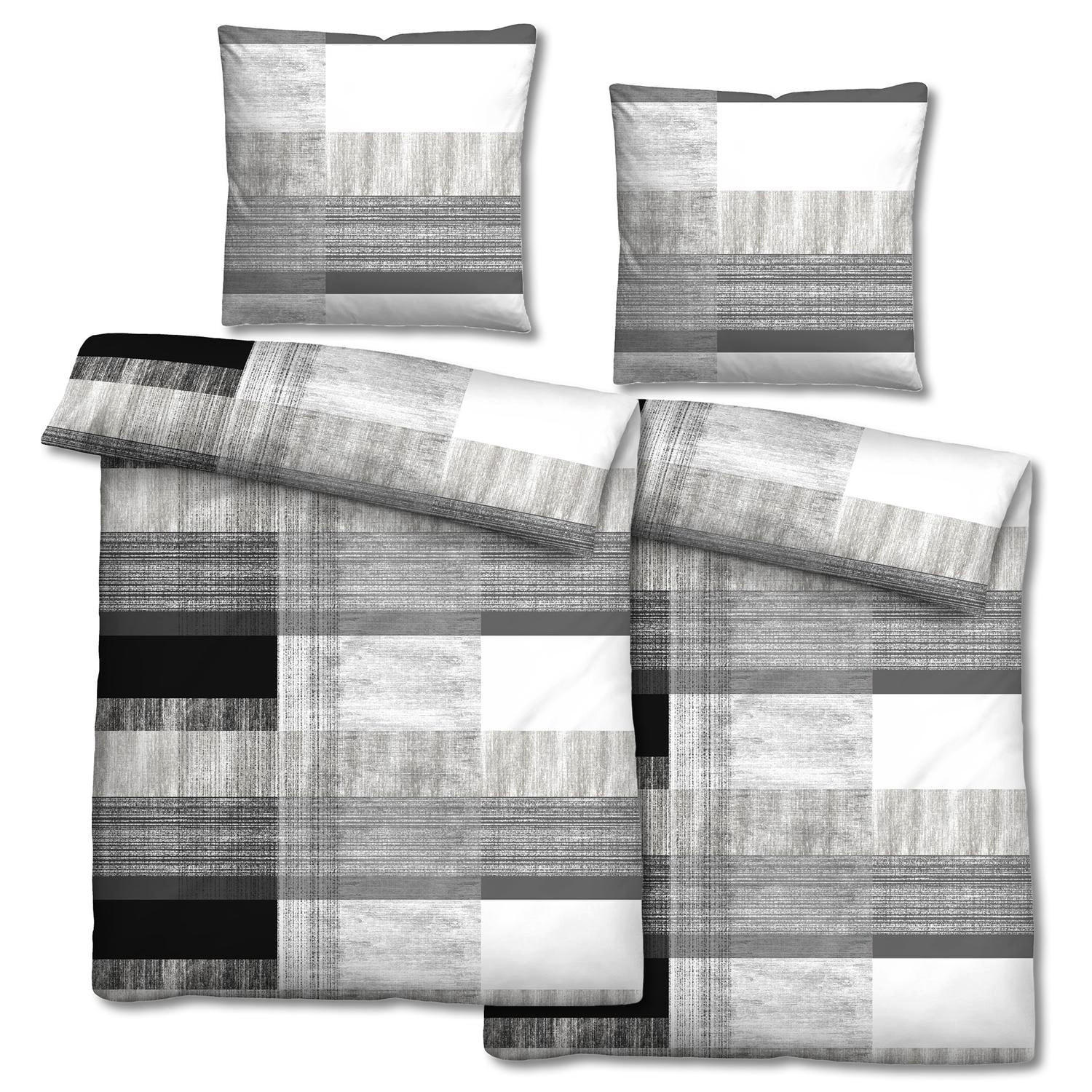 BETTWÄSCHE 155x220 cm - Weiß, Textil (155/220cm)