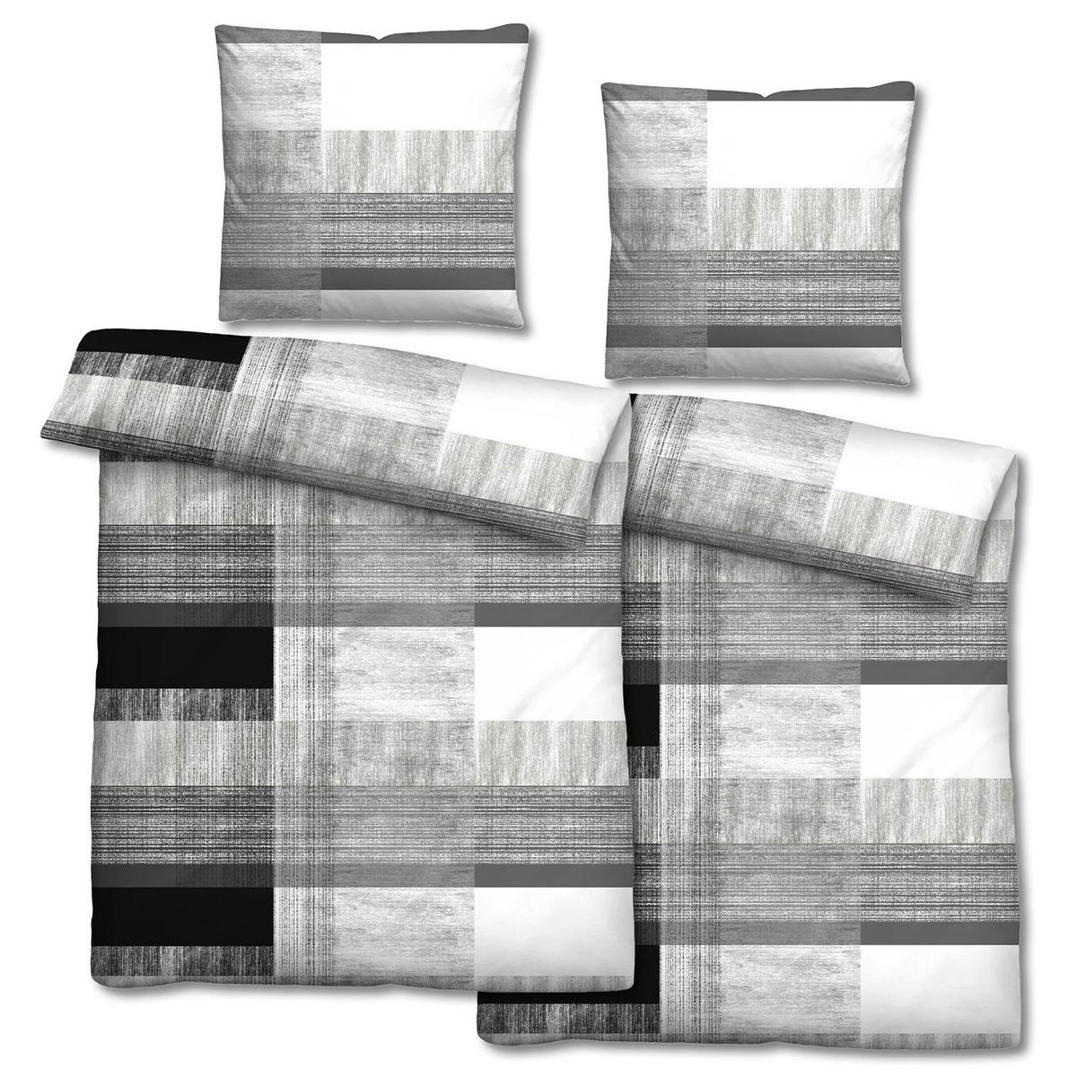 BETTWÄSCHE 155x220 cm - Weiß, Textil (155/220cm)