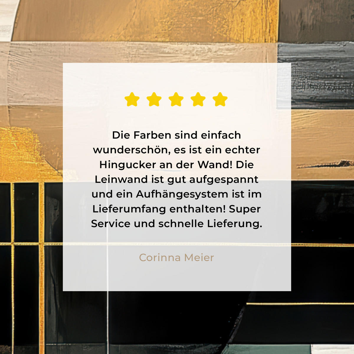 LEINWANDBILD - Abstrakt - Gold - Bronze - Grün - Formen - Modern - 40x30 - Wanddeko - Multicolor, Textil (40/30cm) - MuchoWow