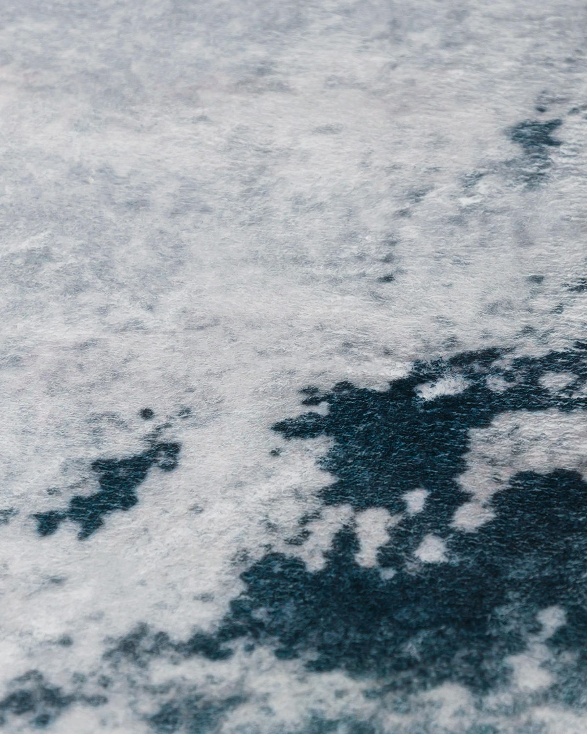 TEPPICH Arona Pabra Mazovia Unregelmäßige Form 120x160cm Blau Grau Abstrakt Kurzflor - Grau, Textil (120/160cm) - Mazovia