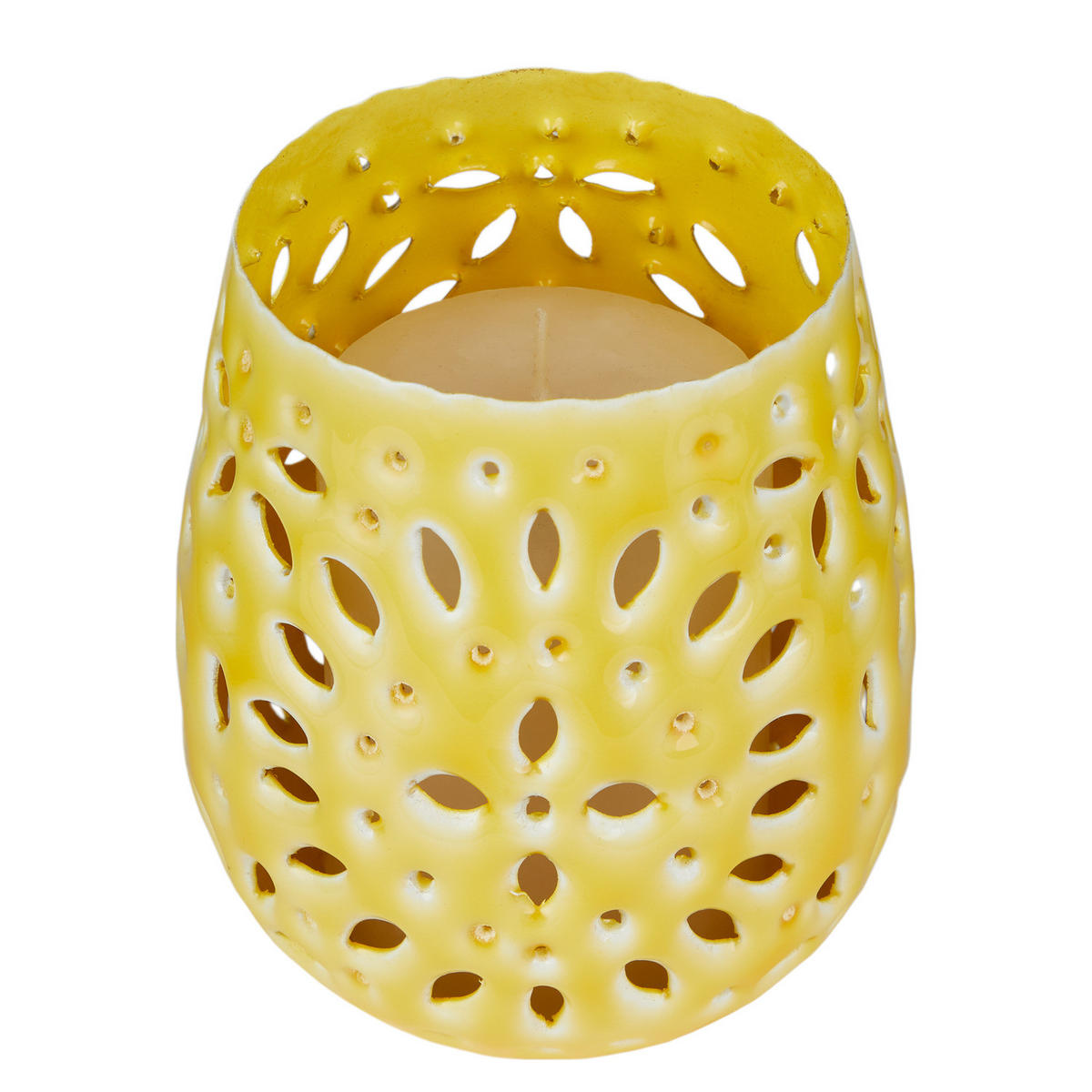 WINDLICHT Blue Marocco - Eisen - Orange - Gelb, Metall (11/13/11cm) - Butlers