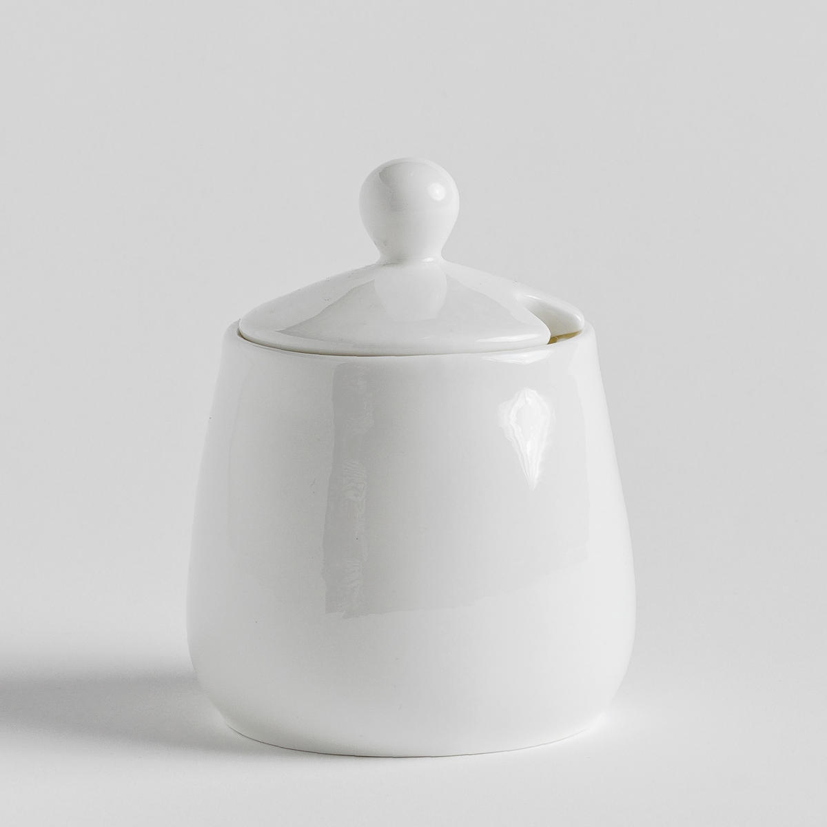 ZUCKERDOSE Bianco - Weiß, Keramik (8/12cm) - home&you