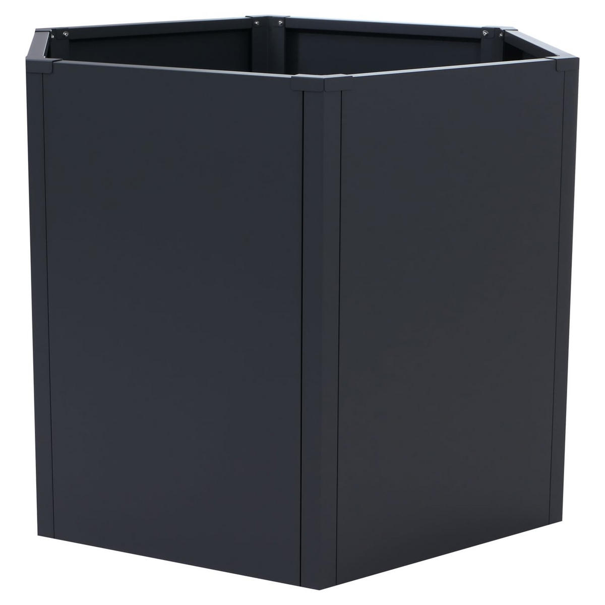 HOCHBEET 77x100x88cm Anthrazit - Anthrazit, Metall (100/77/88cm) - PROREGAL