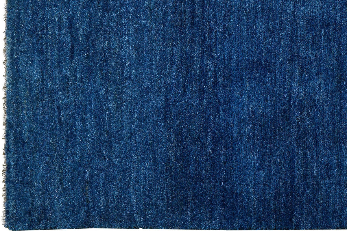 GABBEH-TEPPICH handgeknüpft Blau 180/139 cm Schurwolle - Blau, Textil (139/180cm) - Looma