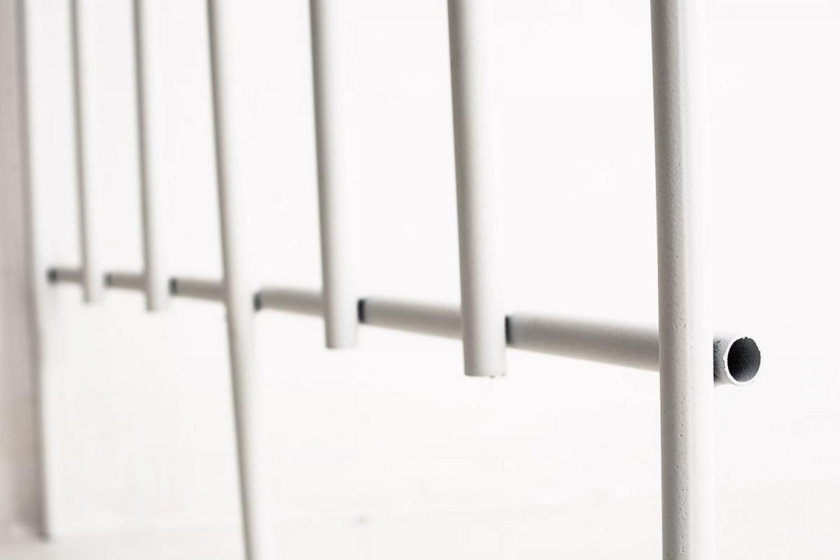 RANKGITTER Metall Weiß - Weiß, Metall (50/100/0.7cm) - CLP