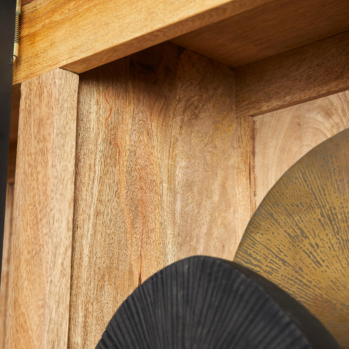 VITRINE Nashville Braun 45/200/220 cm - Braun, Holz (200/220/45cm) - Starfurn