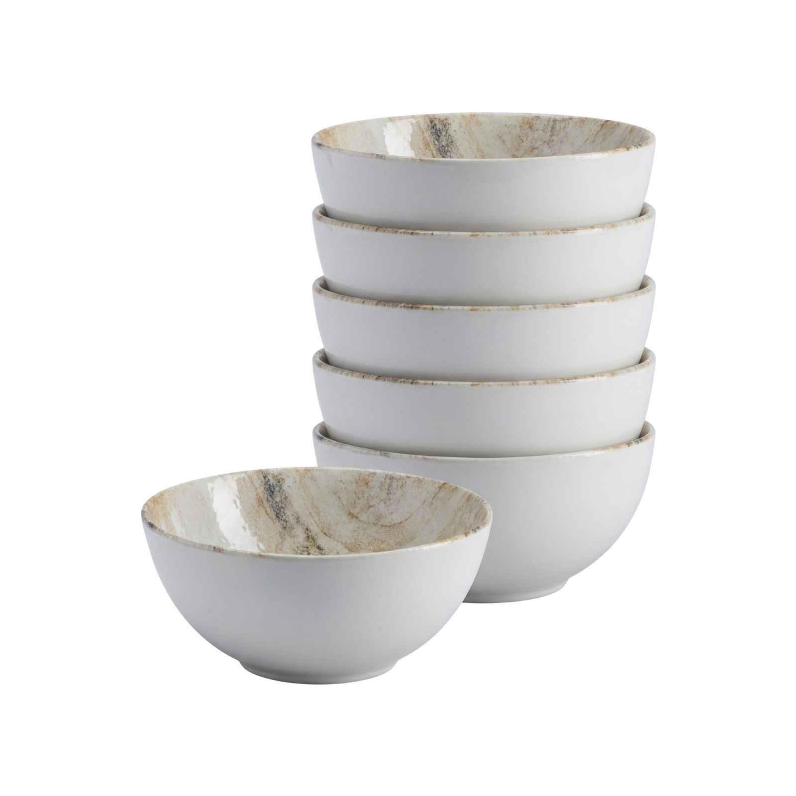 MÜSLISCHALEN Arezzo braun ø 16,5 cm 6er Set - Braun, Keramik (16.5cm) - Ritzenhoff Breker