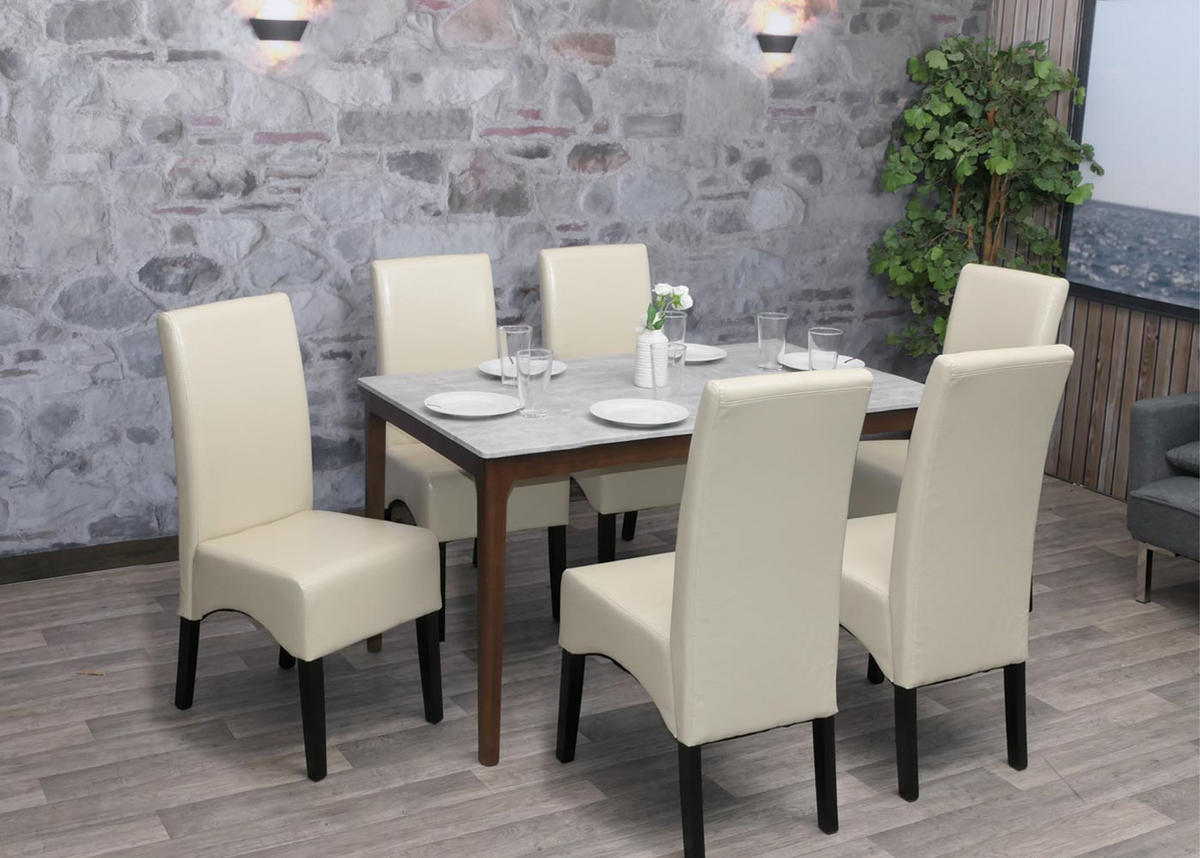 ESSZIMMERSTUHL Beige - Beige, Holz (44/100/56cm) - MCW