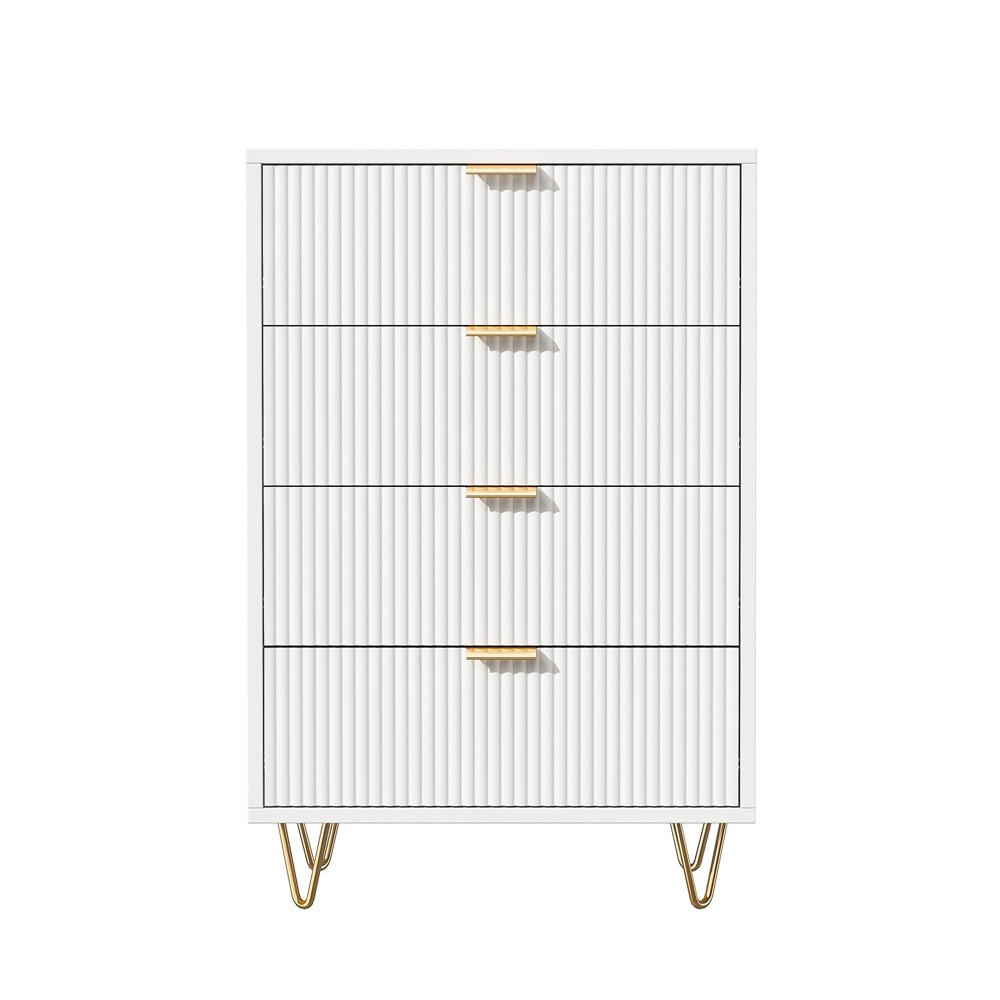 Delfa Kommode Weiß 60x91x34 cm