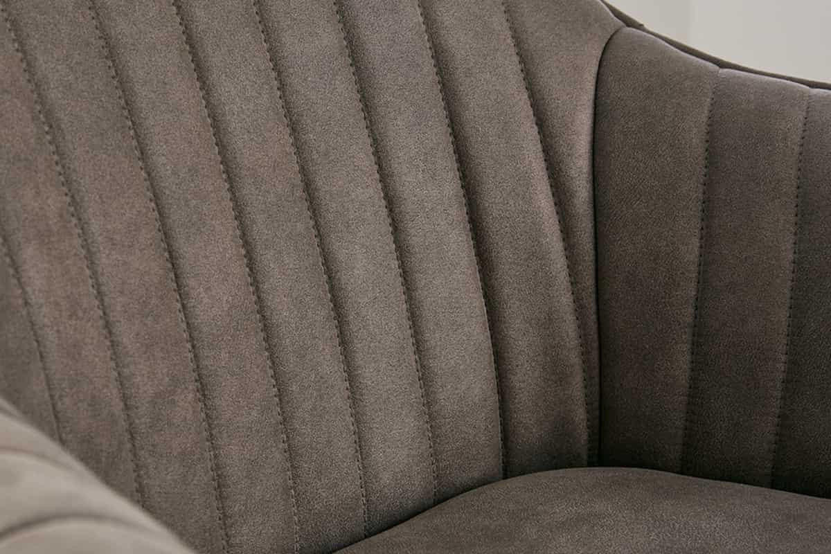 STUHL LIVORNO Microfaser Taupe 85 cm - Taupe/Beige, Holz/Textil (62/84/62cm) - riess-ambiente