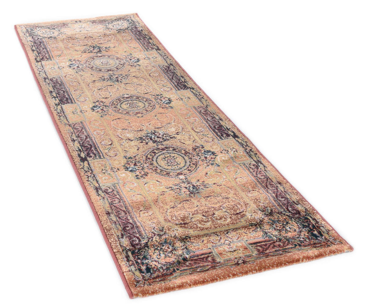 WEBTEPPICH Gabiro 856 68x235 cm - Rostfarben, Textil (68/235cm) - THEKO