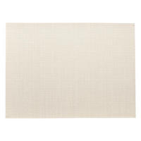 TISCHSET Canna schneeweiß/silber 33 x 45 cm - Weiß, Textil (33/45cm) - Winkler