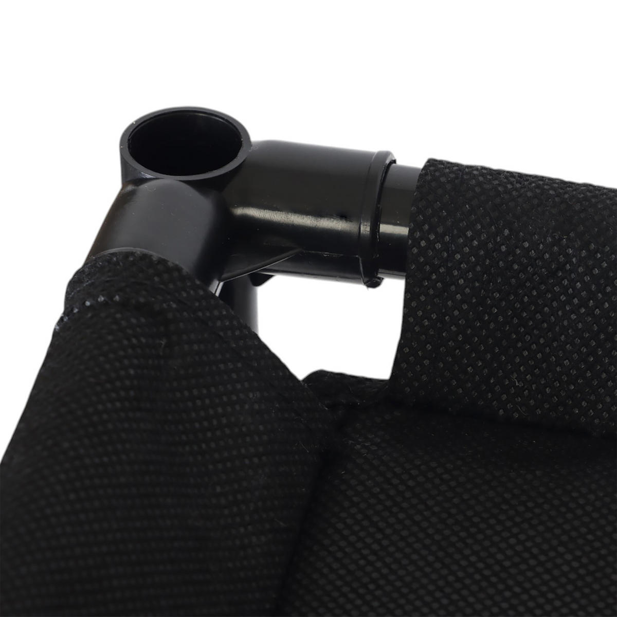 CAMPING-SCHUHREGAL - Schwarz, Kunststoff/Textil (84/65/36cm) - Relaxdays