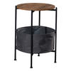 BEISTELLTISCH Suonenjoki - Walnussfarben, Holzwerkstoff (47/47/59cm) - [en.casa]
