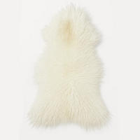 SCHAFFELL Island Lammfell lockig ca. 110 cm Naturfarben - Weiß, Fell (60/110cm) - Provellus