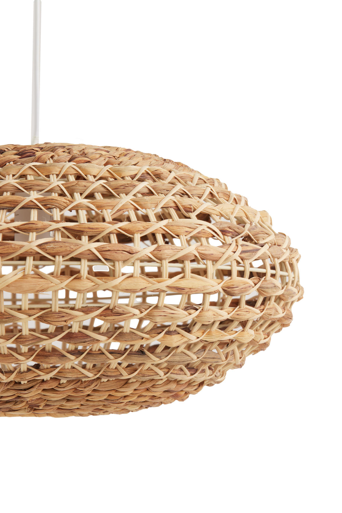 HÄNGELAMPE Tripoli Braun Ø50/23,5 cm - Braun, Holz (50/50/23.5cm) - Light & Living