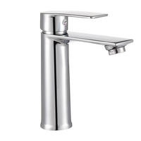 KÜCHENARMATUR Chrom in Spiegelglanzoptik, Einhebelmischer mit Keramikventilen, schäumender Wasserauslauf, rostbeständig, Einlochmontage - Chromfarben, Metall (4.5/17/14.5cm) - Joyfair