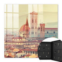 SCHLÜSSELBOX Schwarz 30x30 cm- Türöffnung nach rechts - Urbane Eleganz - Beige, Metall (30/30/5cm) - TULUP