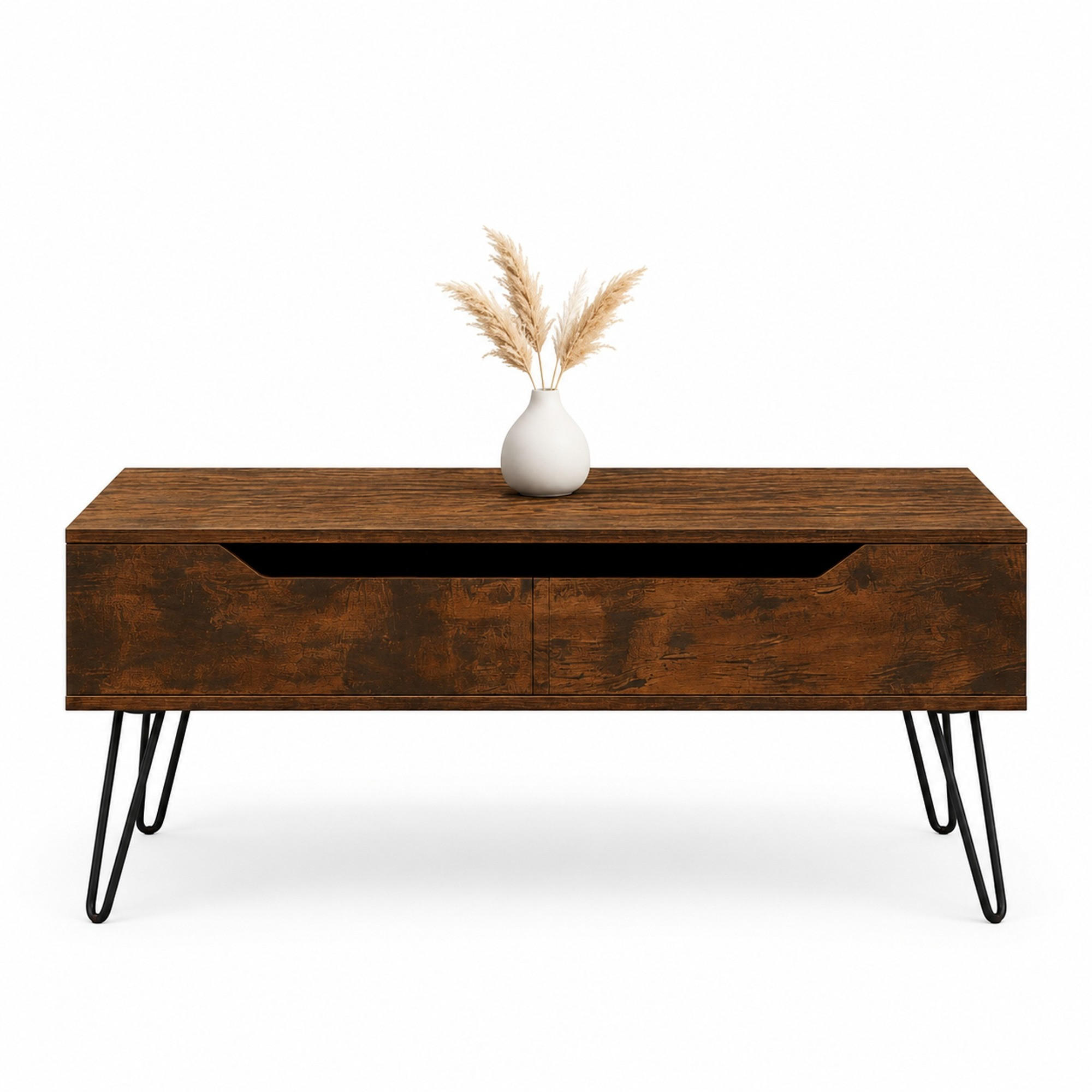Meubliv Couchtisch Braun 50x40x95 cm