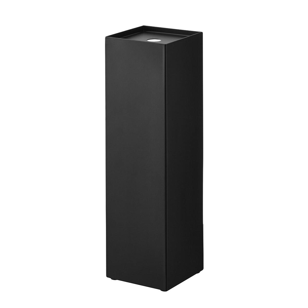 TOILETTENPAPIERHALTER aus Metall - H38,5 cm - Schwarz, Metall (11.5/38.5/11.5cm) - Yamazaki