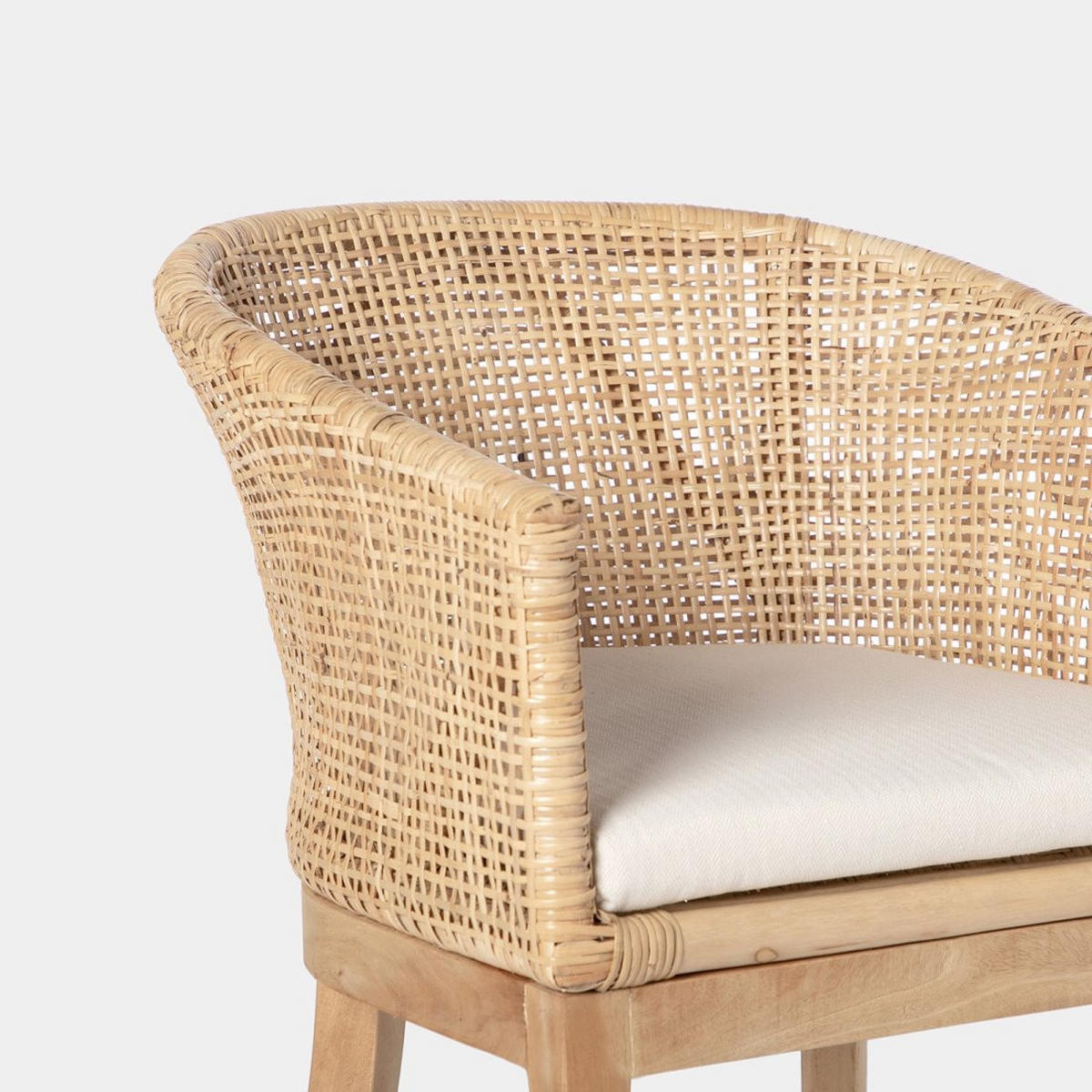 GARTENSTUHL Alen Natürlich 49 cm x 74 cm - Naturfarben, Textil (49/74/60cm) - Klast Home