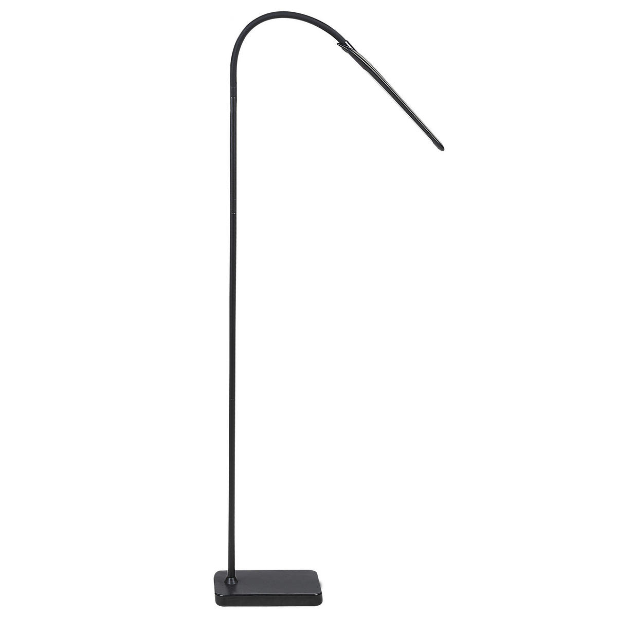 STEHLAMPE Norma 26/30/174 cm - Schwarz, Metall (30/26/174cm) - Beliani