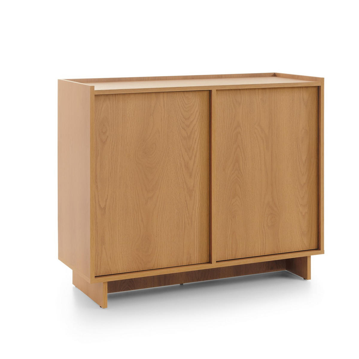 SIDEBOARD SUNA 98 cm (Karamell Eiche, Push to Open) - Eichefarben, Holz/Holzwerkstoff (98/82/39cm) - Ravio